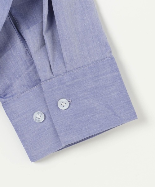 HEREIAM（ヘレイアム）の「【HEREIAM】ドルマンメタリックLOGOシャツ（シャツ/ブラウス・レディース・ブルー系/ブラック/ライトブルー・FREE）」の9枚目の写真