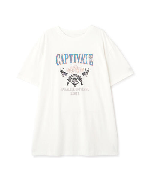 FREE'S MART(フリーズマート)の「◆ヴィンテージライクプリントTシャツ(Tシャツ/カットソー・レディース・ブルー/ブラック/ホワイト・FREE)」の13枚目の写真
