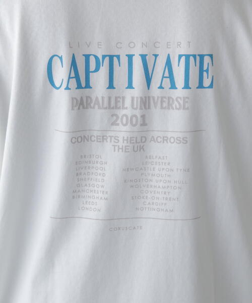 FREE'S MART(フリーズマート)の「◆ヴィンテージライクプリントTシャツ(Tシャツ/カットソー・レディース・ブルー/ブラック/ホワイト・FREE)」の21枚目の写真