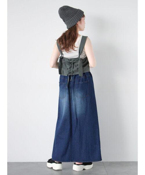 ehka sopo（エヘカソポ）の「セットアップワンピース（ワンピース・レディース・ブラック/グリーン/ブラウン・F）」の20枚目の写真