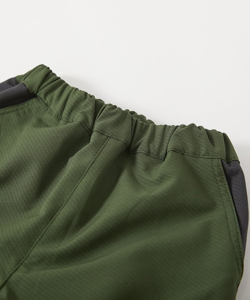 devirock（デビロック）の「あったか防風 裏フリース ワイドカーゴパンツ（カーゴパンツ・キッズ・サファリグリーン/スミクロ/ライトグレー・100cm/110cm/120cm/130cm/140cm/150cm/160cm）」の9枚目の写真