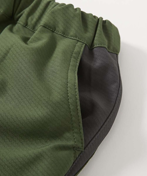 devirock（デビロック）の「あったか防風 裏フリース ワイドカーゴパンツ（カーゴパンツ・キッズ・サファリグリーン/スミクロ/ライトグレー・100cm/110cm/120cm/130cm/140cm/150cm/160cm）」の10枚目の写真