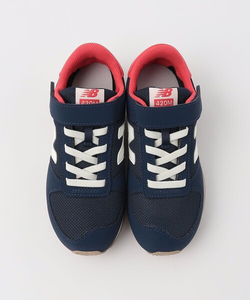NEW BALANCE（ニューバランス）の「＜New Balance＞420M スニーカー / キッズ  17cm-24cm（スニーカー・キッズ・ネイビー/ブラック・21cm/24cm/23cm/17cm/19cm/20cm/22cm/18cm）」の4枚目の写真