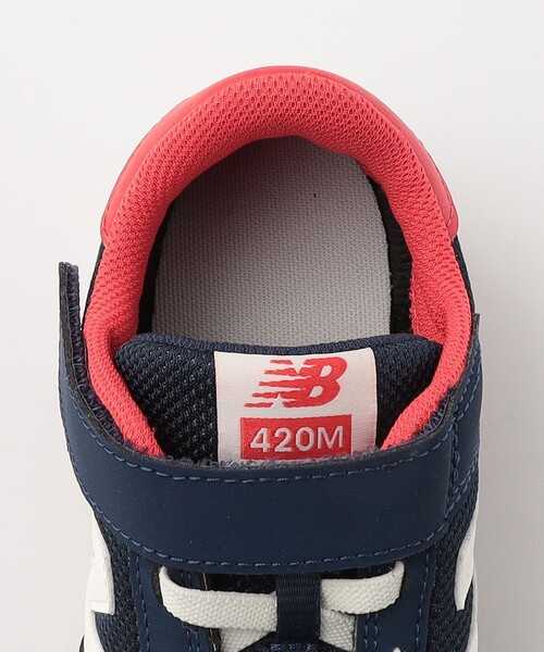 NEW BALANCE（ニューバランス）の「＜New Balance＞420M スニーカー / キッズ  17cm-24cm（スニーカー・キッズ・ネイビー/ブラック・21cm/24cm/23cm/17cm/19cm/20cm/22cm/18cm）」の8枚目の写真