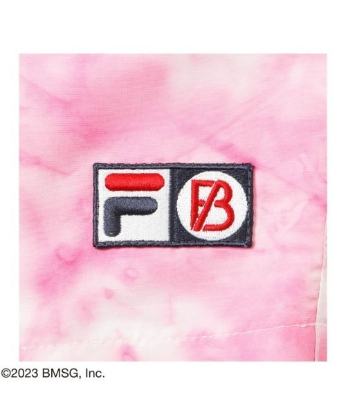 FILA(フィラ)の「【ノベルティ付き】FILA × BE:FIRST フィラ×ビーファースト コラボ タイダイ ハーフパンツ(その他パンツ・レディース・ブラック/サックスブルー/グレー/パープル/ピンク・S/M/L)」の7枚目の写真