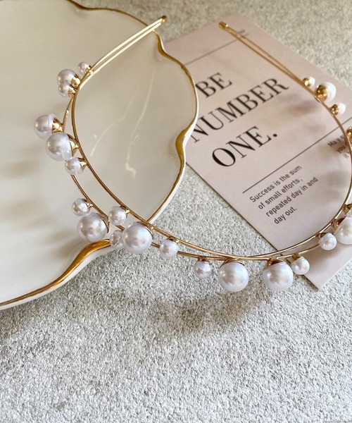 CHANEL パールカチューシャ パールカチューシャ Set - Ank Rouge(アンクルージュ)のヘッド
