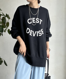 【WEB限定】 CEST DEVISE ２WAYプルオーバー