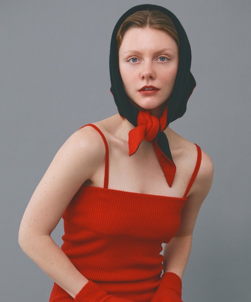 【elegancese】diamond scarf bicolor カシミヤ100%（マフラー）｜elegancese（エレガンセーゼ）