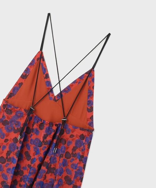 Diagram（ダイアグラム）の「フラワーチュールプリントキャミワンピース（ワンピース・レディース・レッド/ブラック・36）」の8枚目の写真