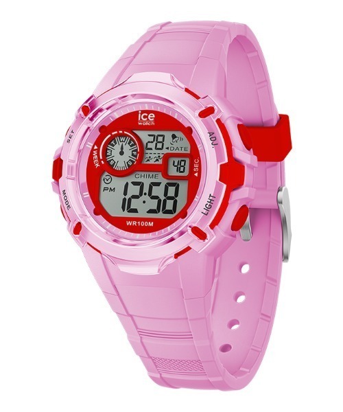 ICE WATCH（アイスウォッチ）の「「Ice-Watch アイスウォッチ」ICE digit explorer アイス デジットエクスプローラー　ユニセックス（デジタル腕時計・レディース・ブラック/ブルー/ネイビー/ミント/ピンク/ホワイト/ブラック×ゴールド/ホワイト×ライム/オレンジ/ホワイト×ブルー/ホワイト×ピンク・40mm）」の12枚目の写真