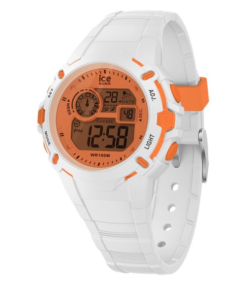 Ice Watch ホワイトデジタル腕時計 Ice-Watch アイスウォッチ」ICE digit explorer アイス デジット