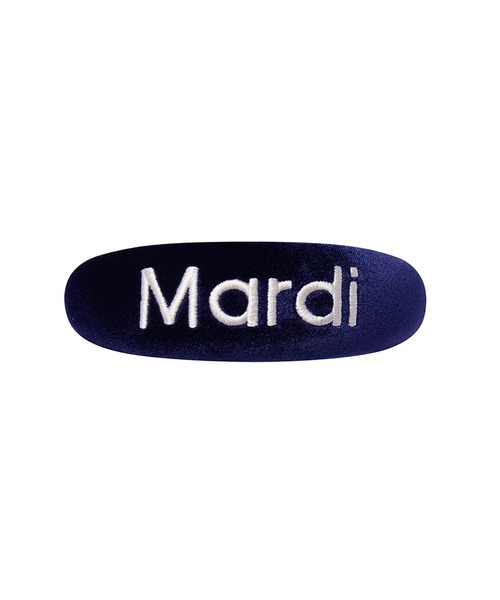 Mardi Mercredi（マルディメクルディ）の「HAIR BAND LOGO EMBELLISHMENT VELVET（ヘアバンド・レディース・ネイビー/グリーン/ブラウン/ブルー/ブラック・FREE）」の21枚目の写真