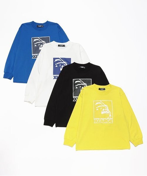 XLARGE KIDS(エクストララージキッズ)の「スクエアOG長袖Tシャツ(スウェット・キッズ・ホワイト/ブラック/イエロー/ブルー・80cm/90cm/110cm/100cm/120cm/130cm/140cm)」の10枚目の写真