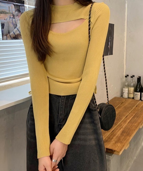 itdogs イエローのニットトップス Mサイズ itdogs イエローのニットトップス Mサイズ 犬 夏服