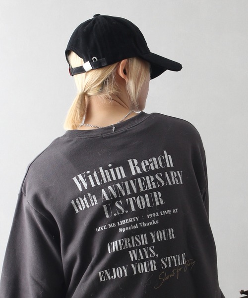 SpRay(スプレイ)の「イニシャル刺繍キャップ(H)(キャップ・レディース・チャコールグレー/ブラック/ベージュ/ブラウン/レッド/アイボリー・FREE)」の12枚目の写真
