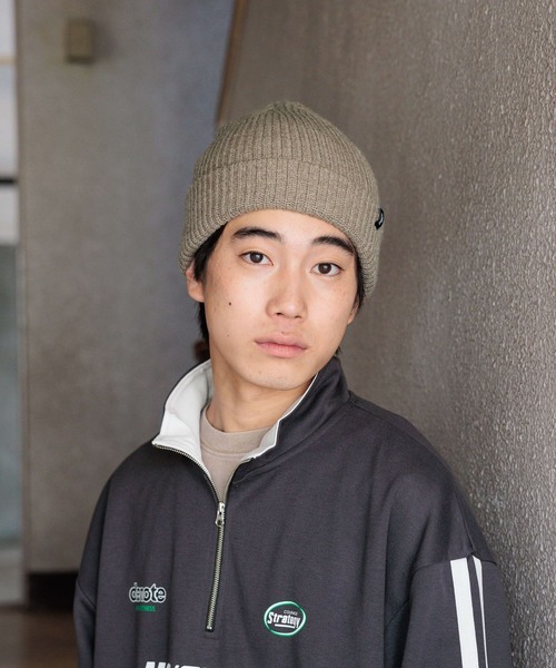 niko and...(ニコアンド)の「ネームポイントニットワッチ(ニットキャップ/ビーニー・メンズ・ブラック/その他1/オレンジ/グリーン/その他2/ベージュ・FREE)」の3枚目の写真