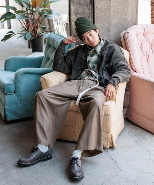 niko and...(ニコアンド)の「ネームポイントニットワッチ(ニットキャップ/ビーニー・メンズ・ブラック/その他1/オレンジ/グリーン/その他2/ベージュ・FREE)」の21枚目の写真