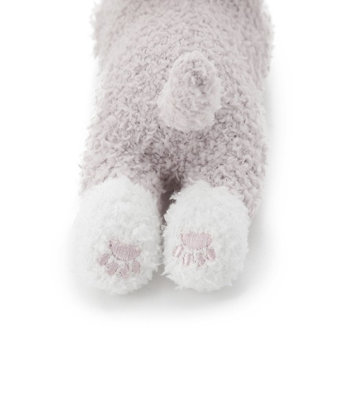 gelato pique(ジェラートピケ)の「【BABY】ベビモコキャットラトル(その他ベビー用品・キッズ・ベージュ/グレー・FREE)」の11枚目の写真