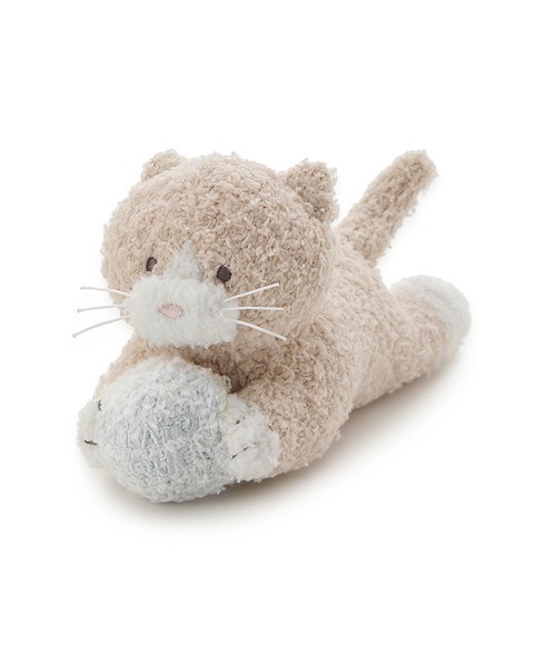 gelato pique(ジェラートピケ)の「【BABY】ベビモコキャットラトル(その他ベビー用品・キッズ・ベージュ/グレー・FREE)」の6枚目の写真