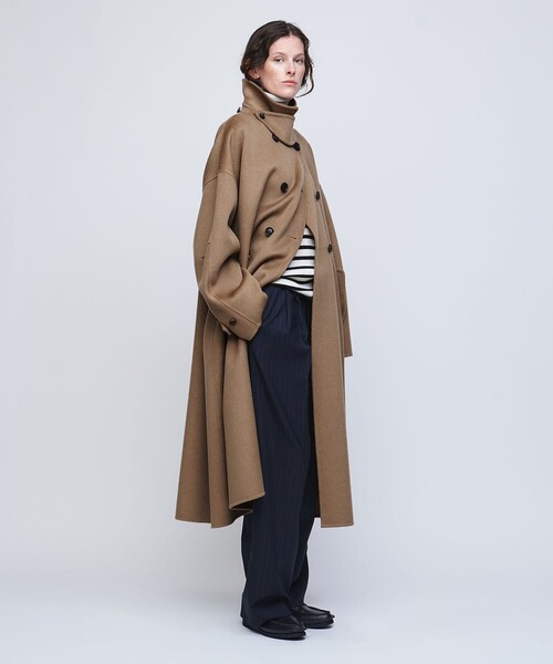 AEWEN MATOPH（イウエン マトフ）の「＜AEWEN MATOPH＞リバー ステンカラー コート（その他アウター・レディース・ベージュ/ダークグレー・38/36/34）」の6枚目の写真