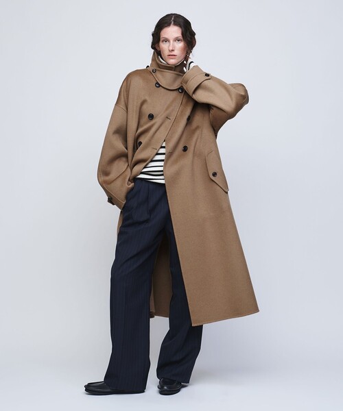 AEWEN MATOPH（イウエン マトフ）の「＜AEWEN MATOPH＞リバー ステンカラー コート（その他アウター・レディース・ベージュ/ダークグレー・38/36/34）」の8枚目の写真