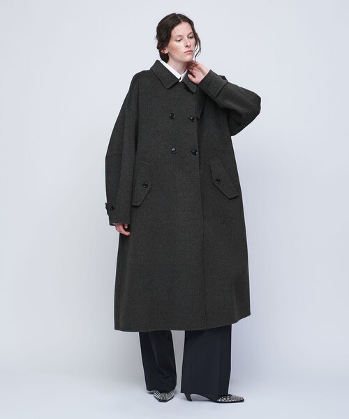 AEWEN MATOPH（イウエン マトフ）の「＜AEWEN MATOPH＞リバー ステンカラー コート（その他アウター・レディース・ベージュ/ダークグレー・38/36/34）」の14枚目の写真