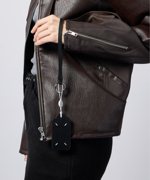 Maison Margiela TAG KEY RING WITH SHORT LACE（キーホルダー