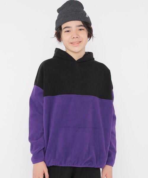 SHIPS（シップス）の「SHIPS KIDS:140～160cm / フリース ゲーミング パーカー（パーカー・キッズ・ブラック/チャコールグレー・140/150/160）」の12枚目の写真