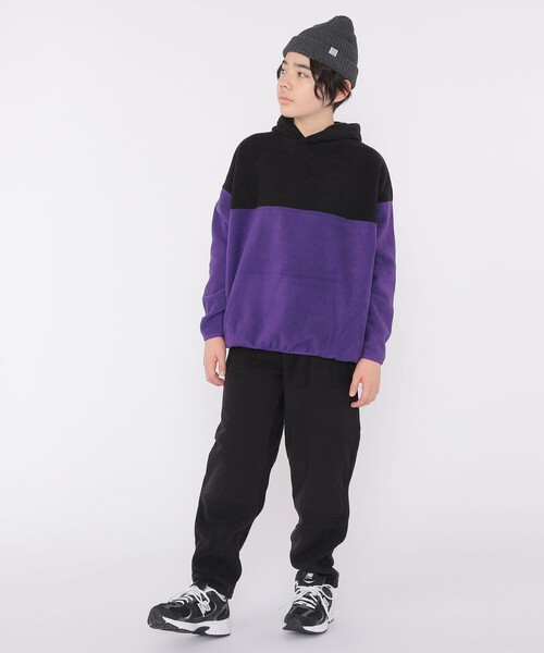 SHIPS（シップス）の「SHIPS KIDS:140～160cm / フリース ゲーミング パーカー（パーカー・キッズ・ブラック/チャコールグレー・140/150/160）」の17枚目の写真