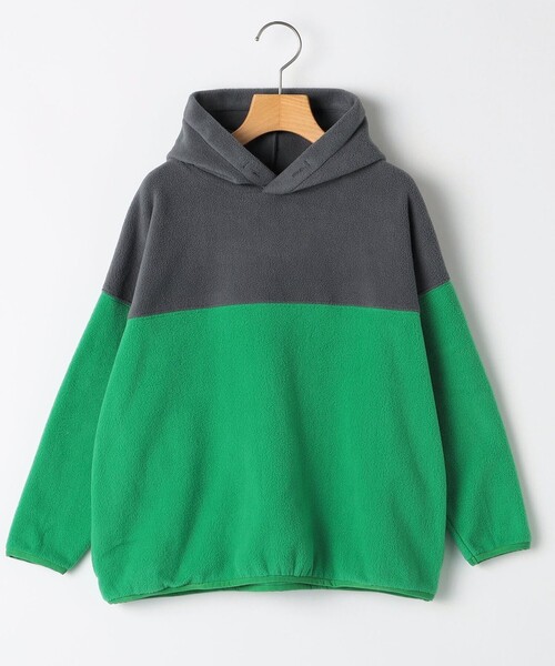 SHIPS（シップス）の「SHIPS KIDS:140～160cm / フリース ゲーミング パーカー（パーカー・キッズ・ブラック/チャコールグレー・140/150/160）」の18枚目の写真