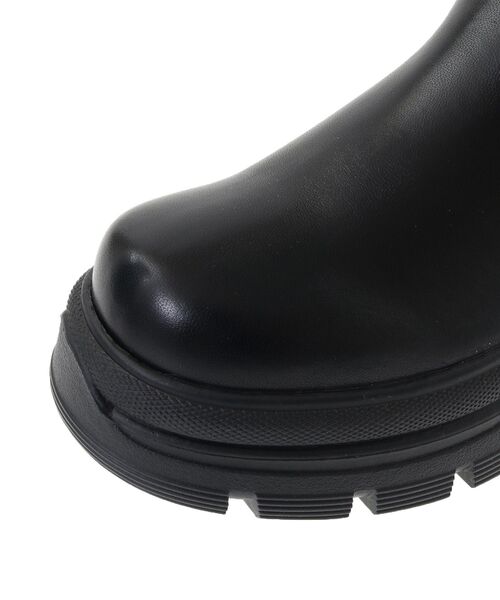 Green　Parks（グリーンパークス）の「・minia ストレッチロングブーツ（ブーツ・レディース・ブラック・L/M/S/LL）」の19枚目の写真