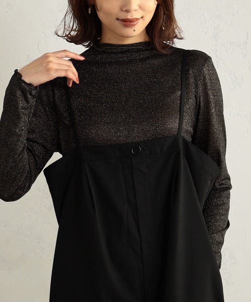 FOUND GOOD（ファウンドグッド）の「TRウラキモウキャミサロペ（サロペット/オーバーオール・レディース・グレー系/ブラック/グレー系5・M/S/L）」の6枚目の写真