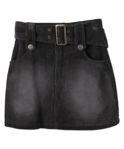 WEGO（ウィゴー）の「WEGO/ヴィンテージウォッシュコーデュロイミニスカート（スカート・レディース・チャコール/ベージュ・FREE）」の15枚目の写真