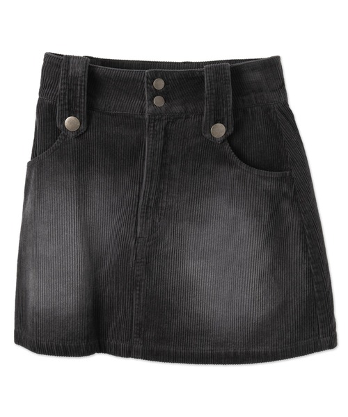 WEGO（ウィゴー）の「WEGO/ヴィンテージウォッシュコーデュロイミニスカート（スカート・レディース・チャコール/ベージュ・FREE）」の17枚目の写真