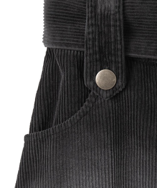 WEGO（ウィゴー）の「WEGO/ヴィンテージウォッシュコーデュロイミニスカート（スカート・レディース・チャコール/ベージュ・FREE）」の19枚目の写真
