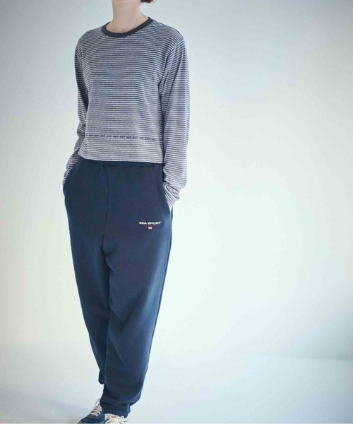 SEA(シー)の「SEA スケーター L/S TEE(Tシャツ/カットソー・レディース・ブラウン/ダークブラウン/ネイビー・0/2)」の8枚目の写真