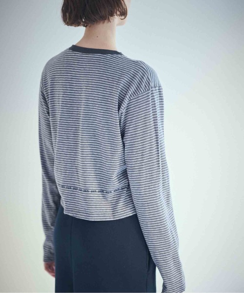 SEA(シー)の「SEA スケーター L/S TEE(Tシャツ/カットソー・レディース・ブラウン/ダークブラウン/ネイビー・0/2)」の10枚目の写真