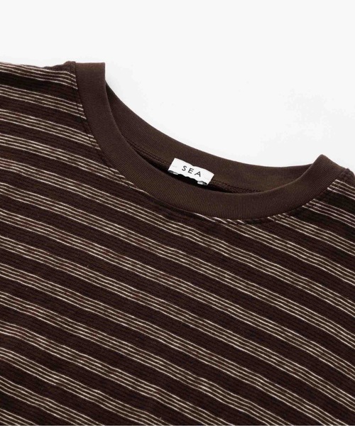 SEA(シー)の「SEA スケーター L/S TEE(Tシャツ/カットソー・レディース・ブラウン/ダークブラウン/ネイビー・0/2)」の15枚目の写真