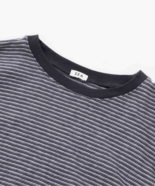 SEA(シー)の「SEA スケーター L/S TEE(Tシャツ/カットソー・レディース・ブラウン/ダークブラウン/ネイビー・0/2)」の19枚目の写真