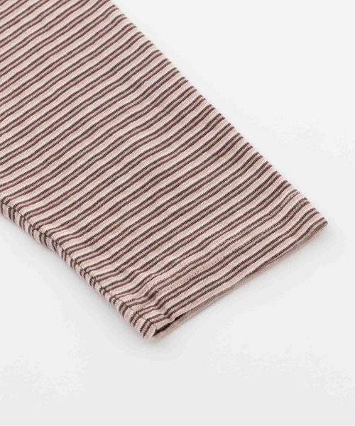 SEA(シー)の「SEA スケーター L/S TEE(Tシャツ/カットソー・レディース・ブラウン/ダークブラウン/ネイビー・0/2)」の14枚目の写真