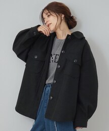 Cutie Blonde | 【S-LL】シーズンムード漂うブークレ調CPOジャケット(テーラードジャケット)