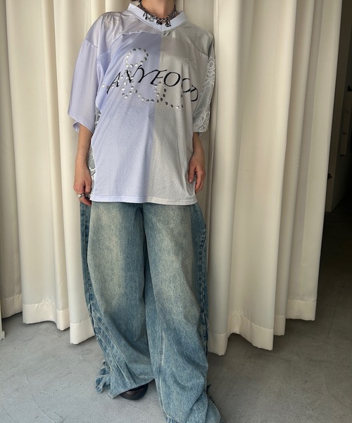 SANSeLF（サンセルフ）の「【AnyFood Universe】AnyFoodナンバリングトップス sanwu24a011（その他トップス・レディース・パープル・FREE）」の15枚目の写真