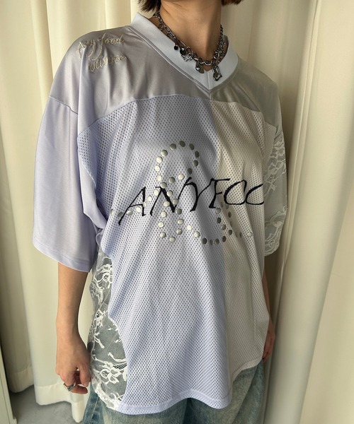 SANSeLF（サンセルフ）の「【AnyFood Universe】AnyFoodナンバリングトップス sanwu24a011（その他トップス・レディース・パープル・FREE）」の13枚目の写真