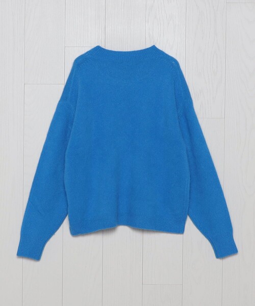 高級素材　ユナイテッドアローズ　ラクーン　カシミヤ　クールネック　ニット pr14102527-1_d3d33bac-2255-