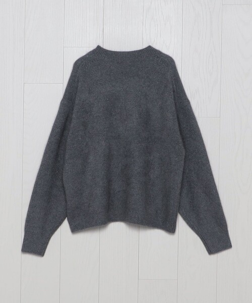 未使用✨ H Beauty&Youth チャイニーズラクーンカシミヤビッグニット H BEAUTY&YOUTH UNITED ARROWS（エイチビューティーアンドユース