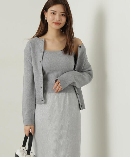 ジャガードキャミ / 1215170006（ニット/セーター）｜PROPORTION BODY DRESSING（プロポーションボディドレッシング）
