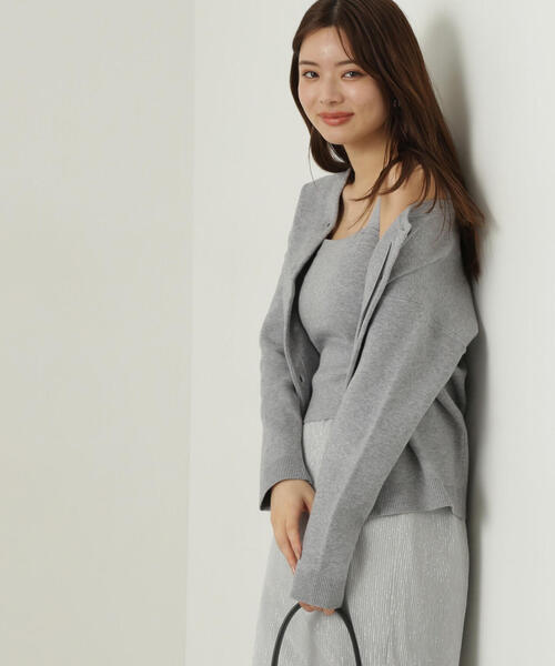 ジャガードキャミ / 1215170006（ニット/セーター）｜PROPORTION BODY DRESSING（プロポーションボディドレッシング）