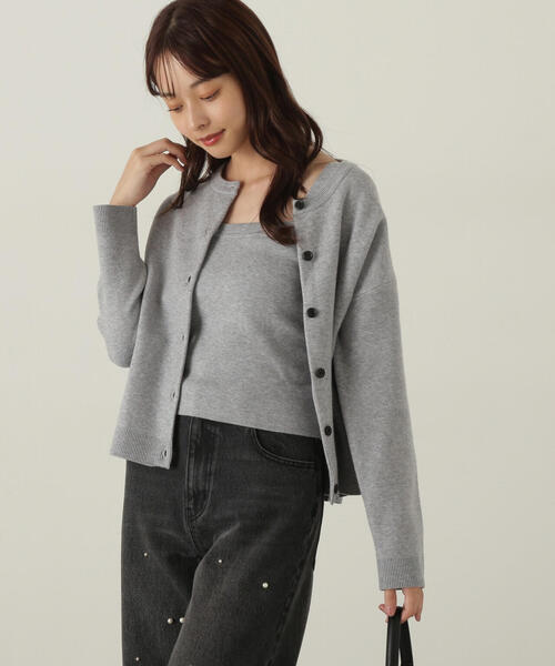 ジャガードキャミ / 1215170006（ニット/セーター）｜PROPORTION BODY DRESSING（プロポーションボディドレッシング）