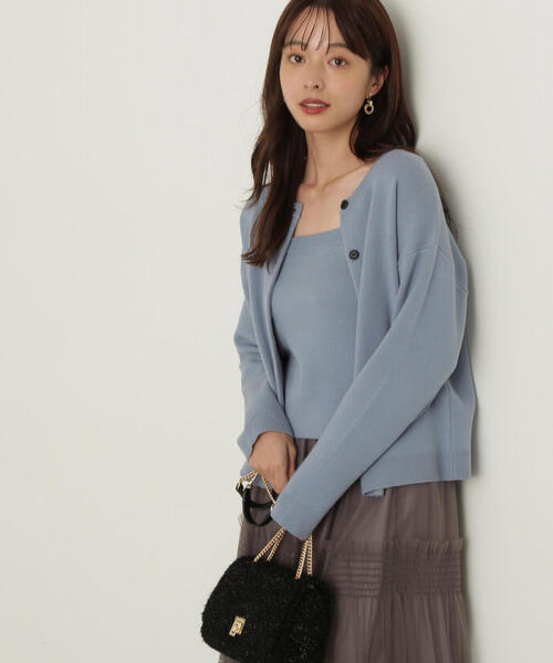 ジャガードキャミ / 1215170006（ニット/セーター）｜PROPORTION BODY DRESSING（プロポーションボディドレッシング）