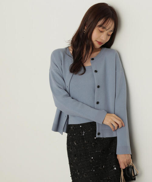 ジャガードキャミ / 1215170006（ニット/セーター）｜PROPORTION BODY DRESSING（プロポーションボディドレッシング）